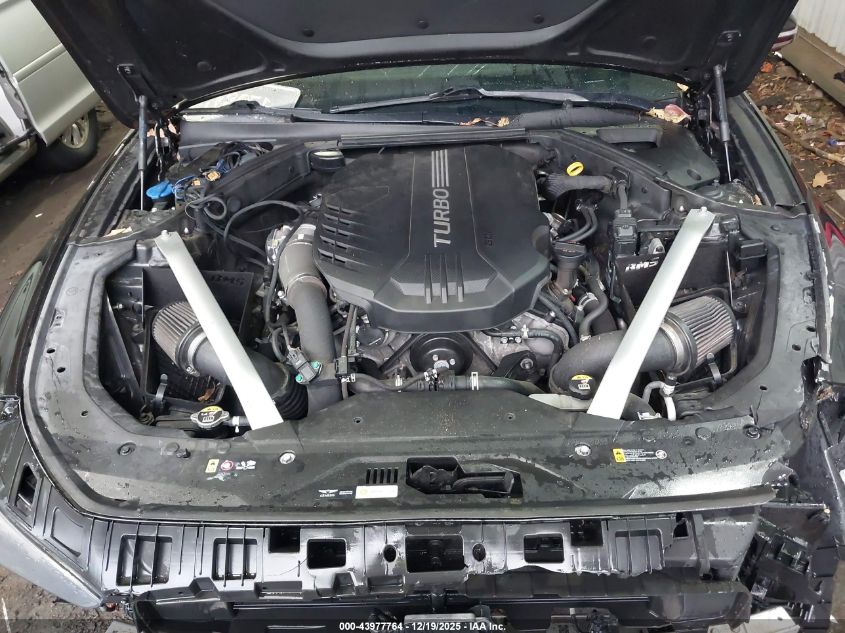 2019 Genesis G70 3.3T Advanced VIN: KMTG34LE8KU034351 Lot: 43977764