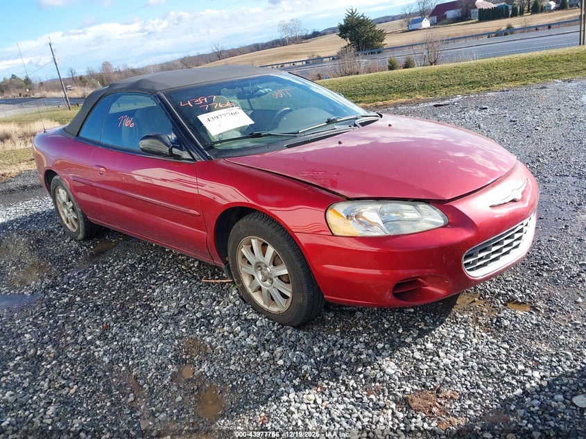 1C3EL75T53N525527 2003 Chrysler Sebring Gtc auction photo 1