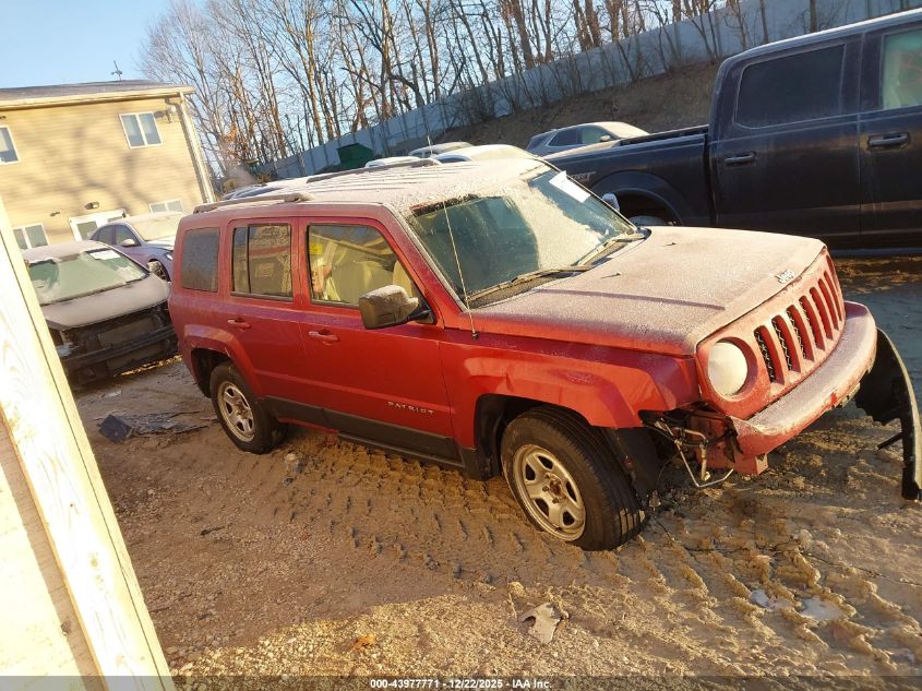 2014 Jeep Patriot Sport VIN: 1C4NJRBB1ED868126 Lot: 43977771