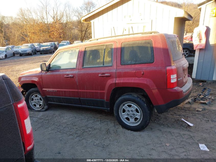 2014 Jeep Patriot Sport VIN: 1C4NJRBB1ED868126 Lot: 43977771