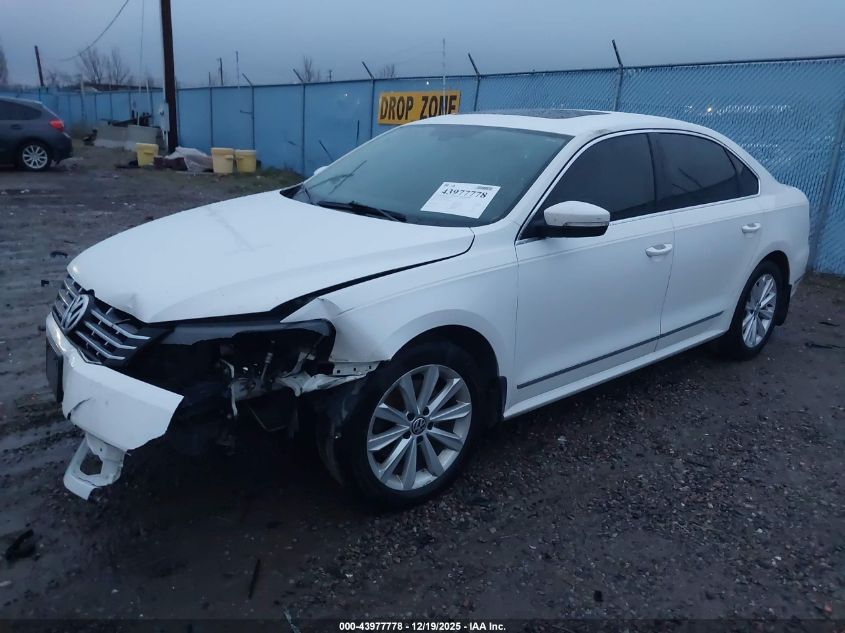 2013 Volkswagen Passat 2.5L Sel