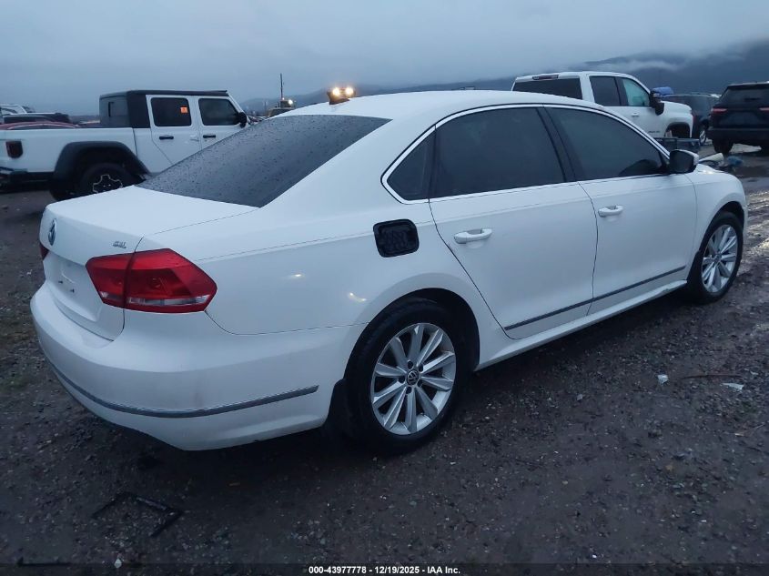 2013 Volkswagen Passat 2.5L Sel