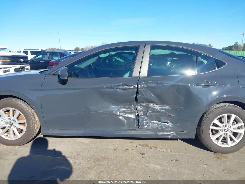 2025 Toyota Camry Le VIN: 4T1DAACK9SU639342 Lot: 43977782