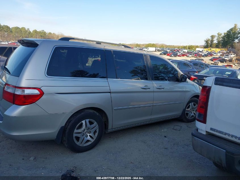 2006 Honda Odyssey Ex-L VIN: 5FNRL38736B057109 Lot: 43977786