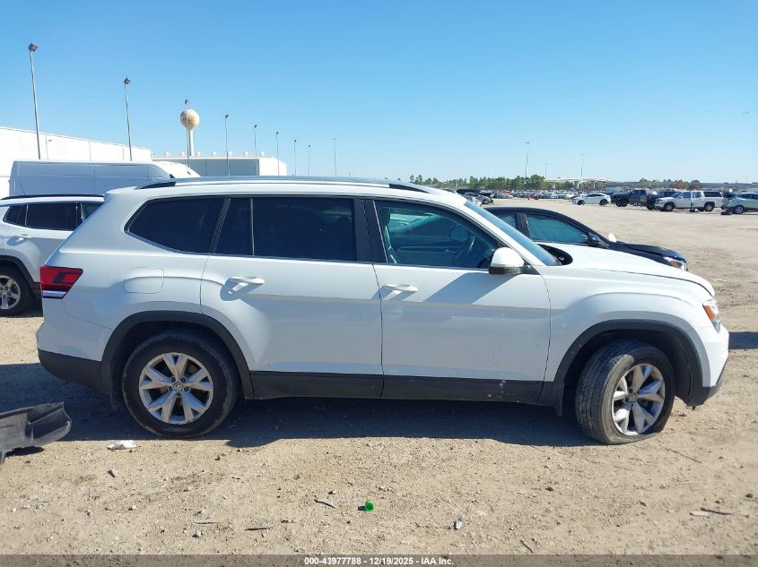 2018 Volkswagen Atlas 3.6L V6 Se/3.6L V6 Se W/Technology VIN: 1V2LR2CA9JC521896 Lot: 43977788