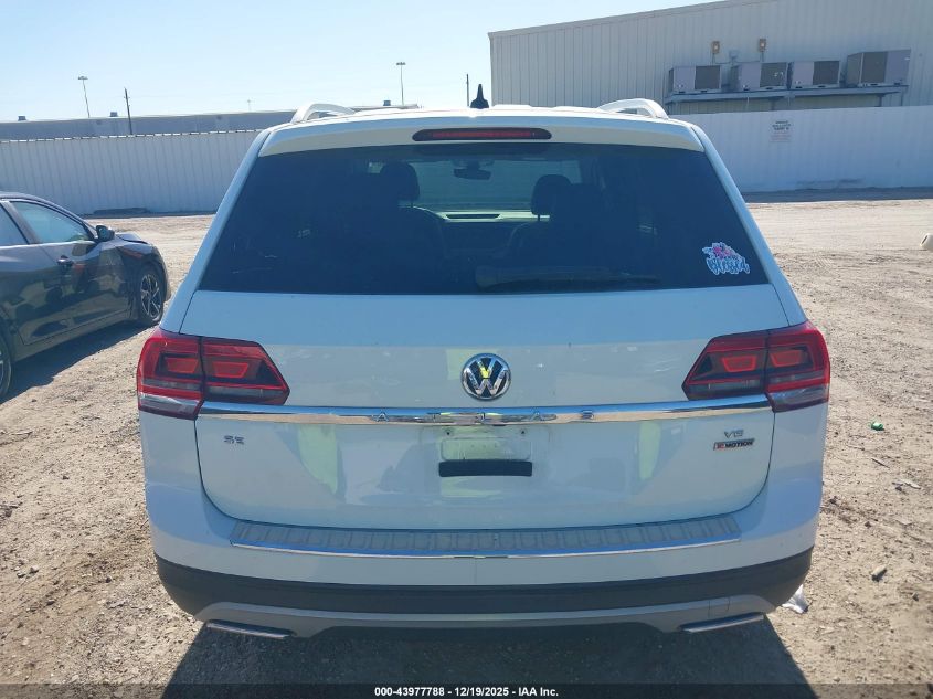 2018 Volkswagen Atlas 3.6L V6 Se/3.6L V6 Se W/Technology VIN: 1V2LR2CA9JC521896 Lot: 43977788