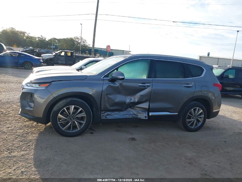 2019 Hyundai Santa Fe Limited VIN: 5NMS53AD2KH037552 Lot: 43977794
