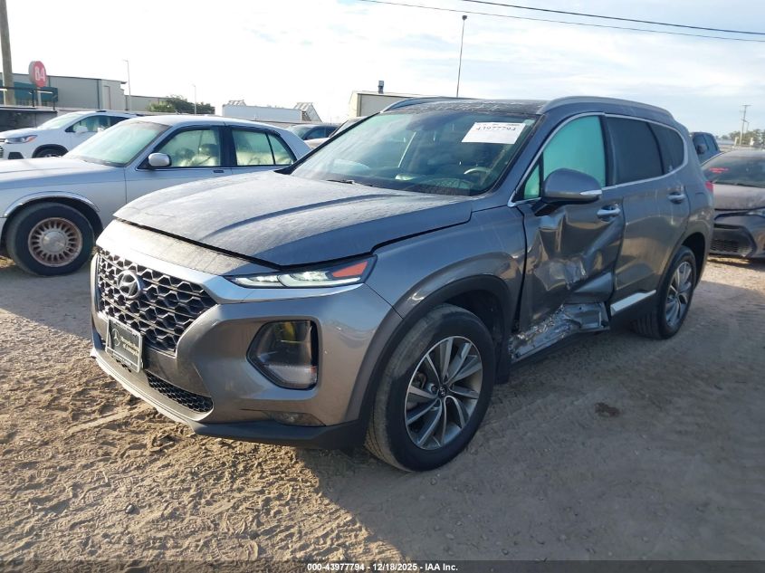 2019 Hyundai Santa Fe Limited VIN: 5NMS53AD2KH037552 Lot: 43977794
