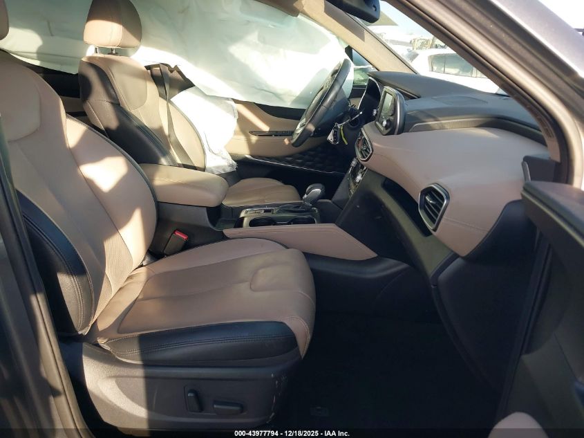 2019 Hyundai Santa Fe Limited VIN: 5NMS53AD2KH037552 Lot: 43977794