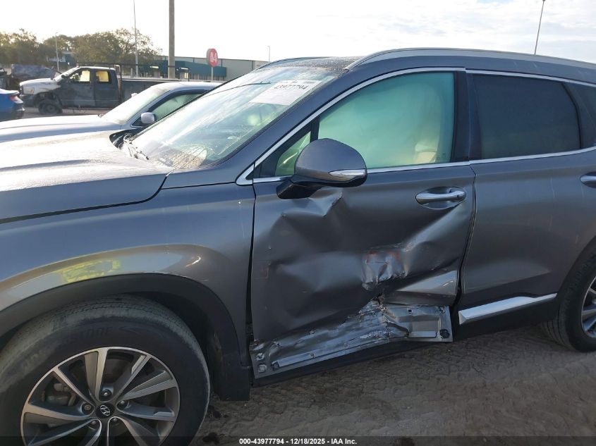 2019 Hyundai Santa Fe Limited VIN: 5NMS53AD2KH037552 Lot: 43977794