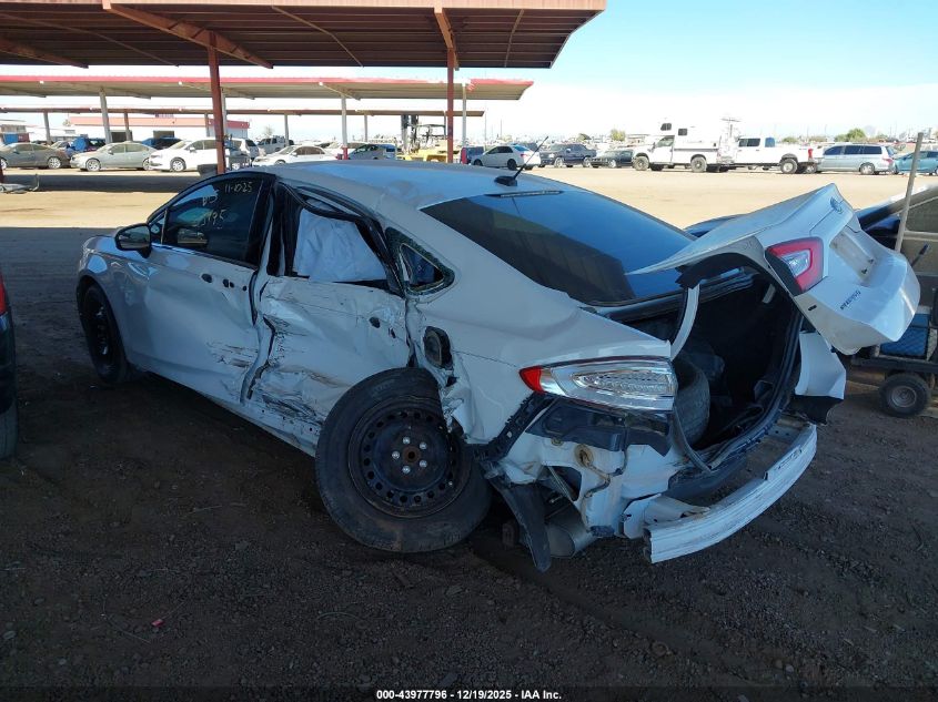 2013 Ford Fusion S VIN: 3FA6P0G70DR215995 Lot: 43977796