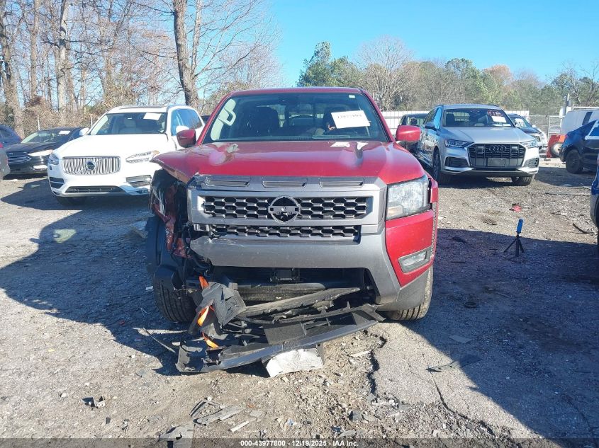 2025 Nissan Frontier Sv 4X2 VIN: 1N6ED1EJ7SN636385 Lot: 43977800