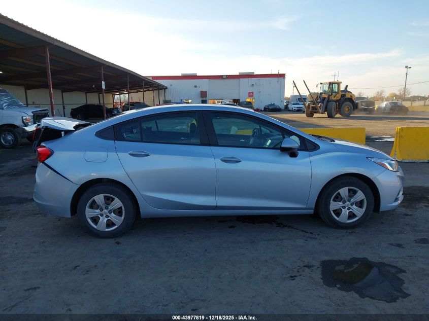 2018 Chevrolet Cruze Ls Manual VIN: 1G1BB5SM3J7132137 Lot: 43977819