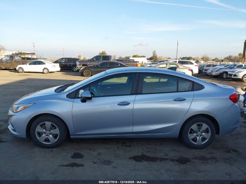 2018 Chevrolet Cruze Ls Manual VIN: 1G1BB5SM3J7132137 Lot: 43977819