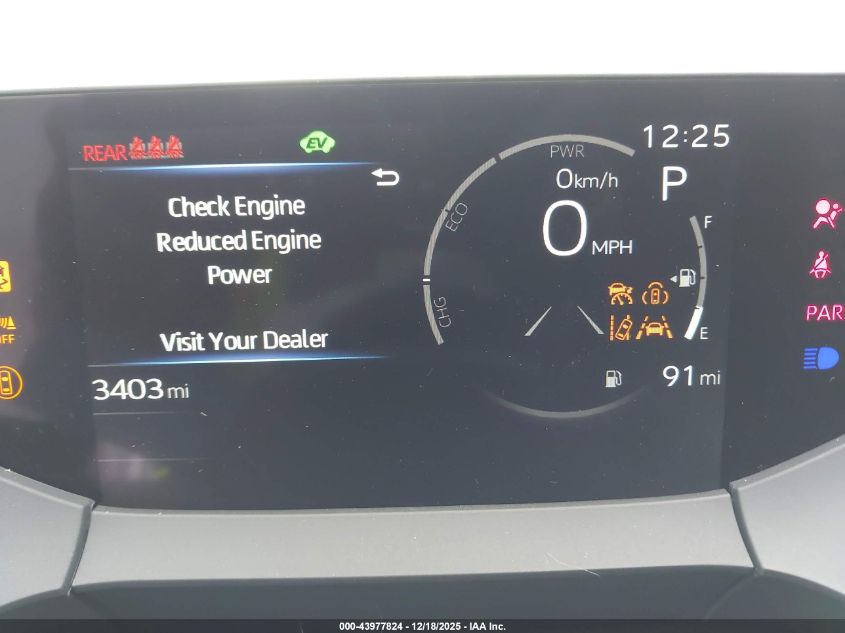 2025 Toyota Prius Nightshade VIN: JTDACAAU4S3063395 Lot: 43977824