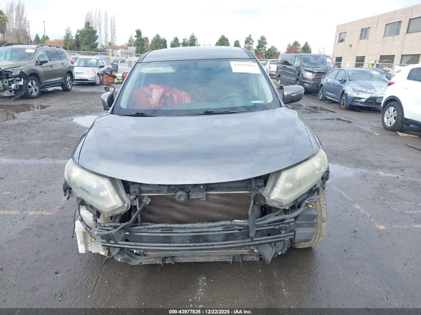 2015 Nissan Rogue S VIN: 5N1AT2ML6FC832151 Lot: 43977826