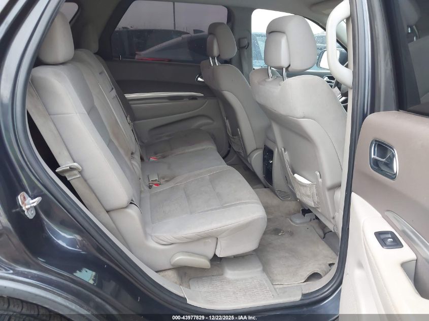 2013 Dodge Durango Sxt VIN: 1C4RDHAG5DC582865 Lot: 43977829