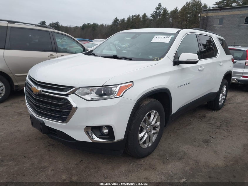VIN 1GNEVGKW6MJ208716 2021 CHEVROLET TRAVERSE AWD LT CLOTH