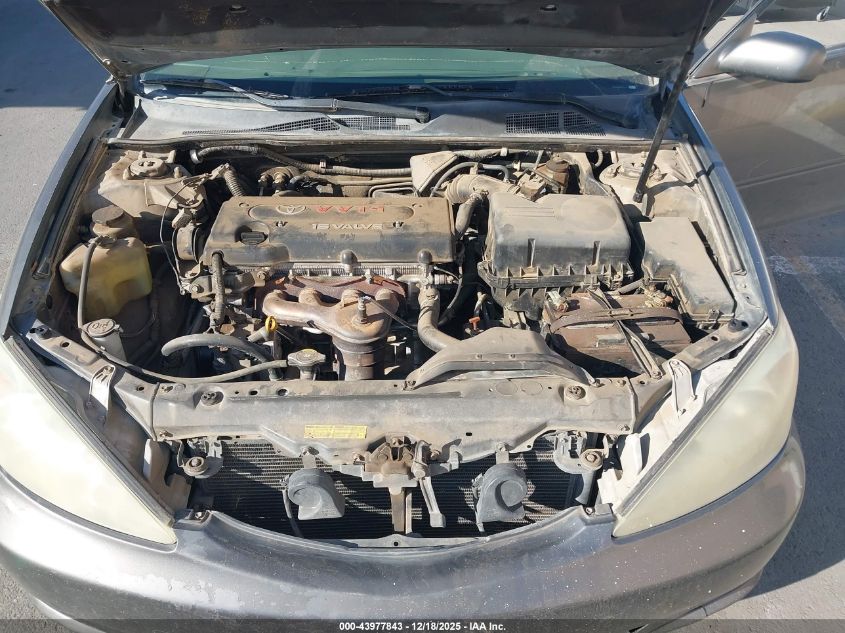 2003 Toyota Camry Le VIN: JTDBE32K730226826 Lot: 43977843