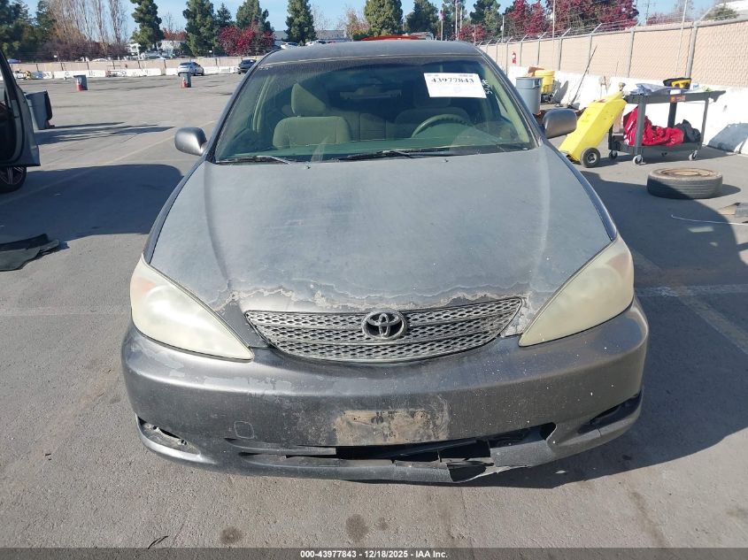 2003 Toyota Camry Le VIN: JTDBE32K730226826 Lot: 43977843