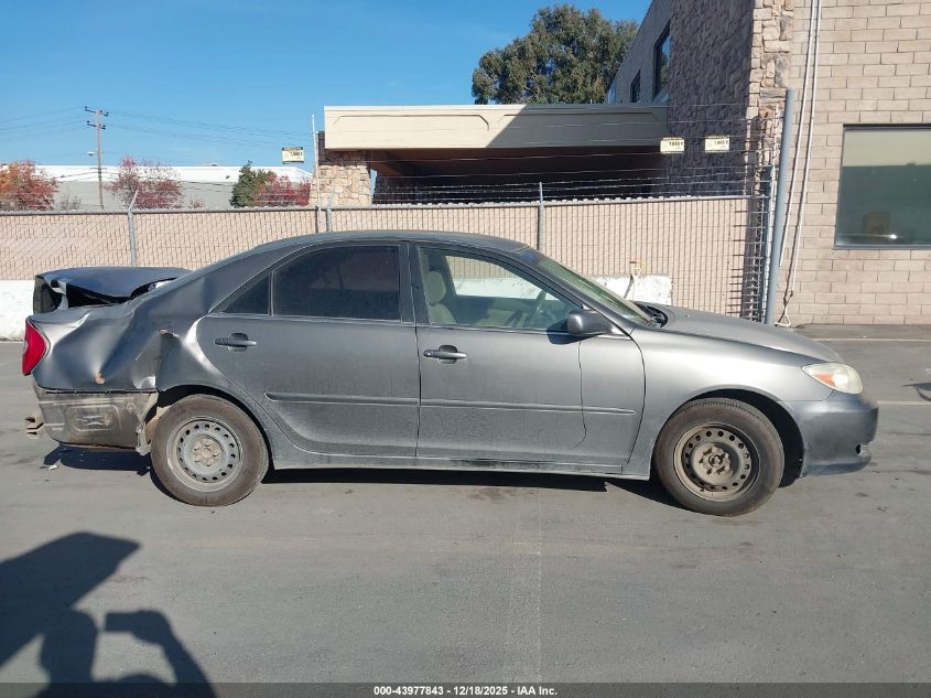2003 Toyota Camry Le VIN: JTDBE32K730226826 Lot: 43977843