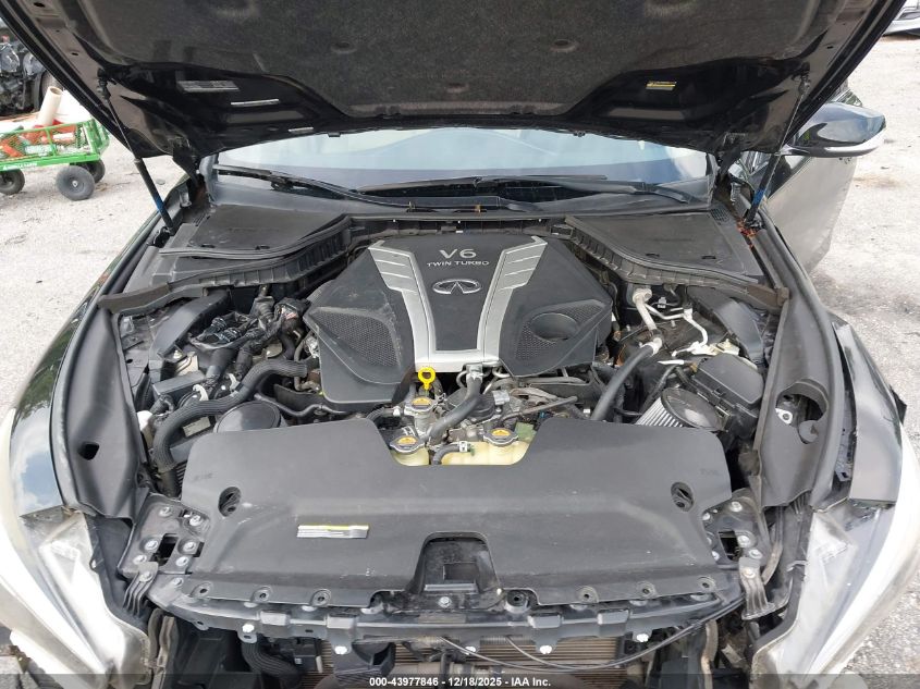 2018 Infiniti Q50 3.0T Luxe VIN: JN1EV7AP7JM360357 Lot: 43977846