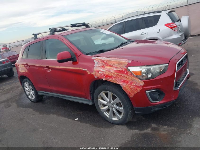 2014 Mitsubishi Outlander Sport Se VIN: 4A4AR4AU6EE020243 Lot: 43977848