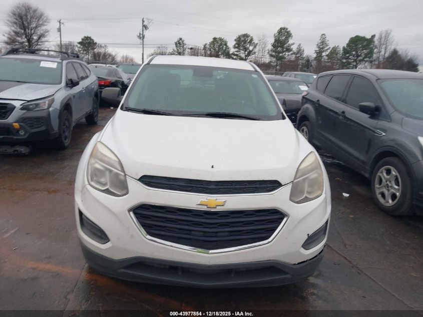 2017 Chevrolet Equinox Ls VIN: 2GNALBEK1H1506753 Lot: 43977854