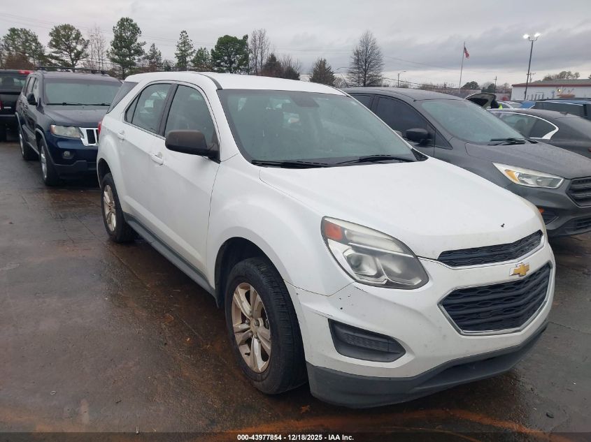 2017 Chevrolet Equinox Ls VIN: 2GNALBEK1H1506753 Lot: 43977854