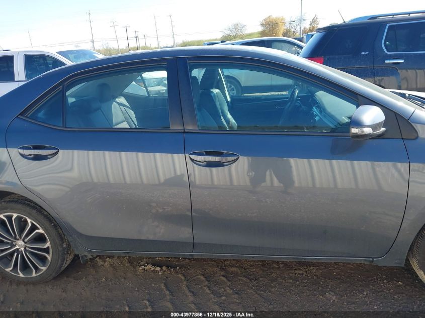 2014 Toyota Corolla S Plus VIN: 5YFBURHE2EP016909 Lot: 43977856