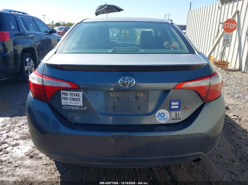 2014 Toyota Corolla S Plus VIN: 5YFBURHE2EP016909 Lot: 43977856