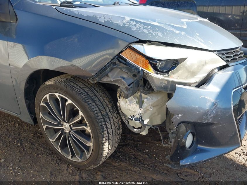 2014 Toyota Corolla S Plus VIN: 5YFBURHE2EP016909 Lot: 43977856