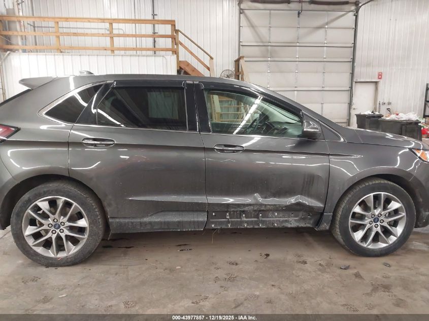 2015 Ford Edge Titanium VIN: 2FMPK4K84FBB82517 Lot: 43977857