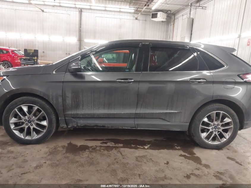 2015 Ford Edge Titanium VIN: 2FMPK4K84FBB82517 Lot: 43977857
