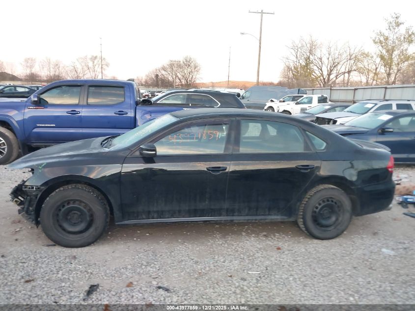 2015 Volkswagen Passat 1.8T S VIN: 1VWAT7A39FC076186 Lot: 43977859