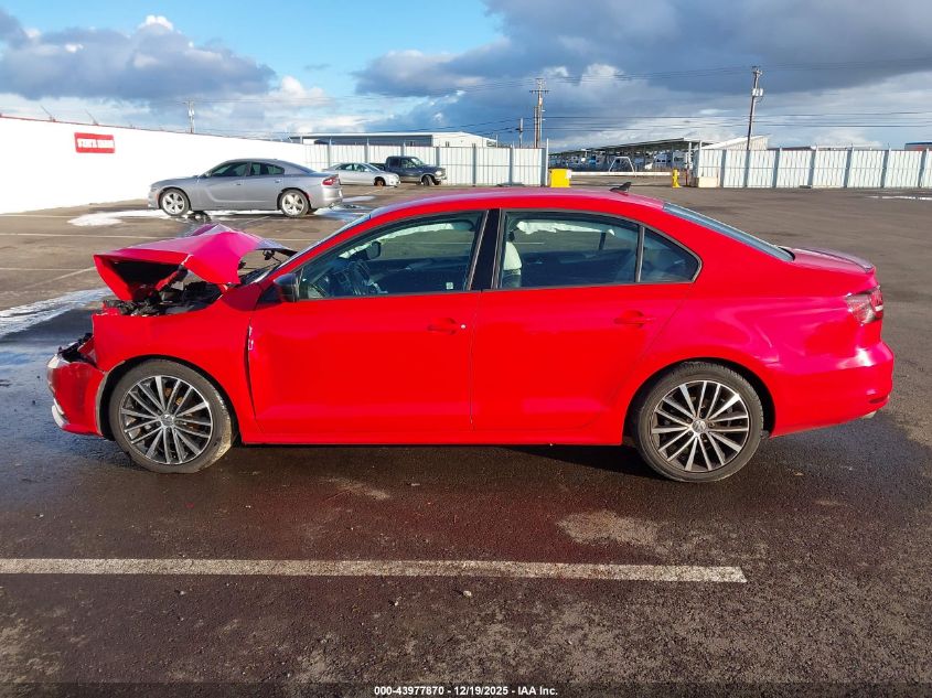 2016 Volkswagen Jetta 1.8T Sport VIN: 3VWD17AJ3GM369146 Lot: 43977870