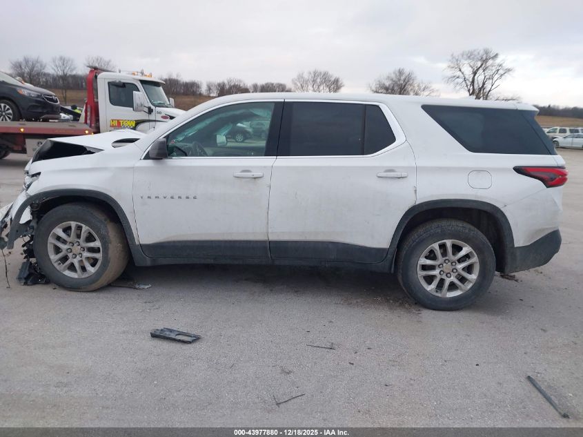 2022 Chevrolet Traverse Fwd Ls VIN: 1GNERFKW1NJ108992 Lot: 43977880