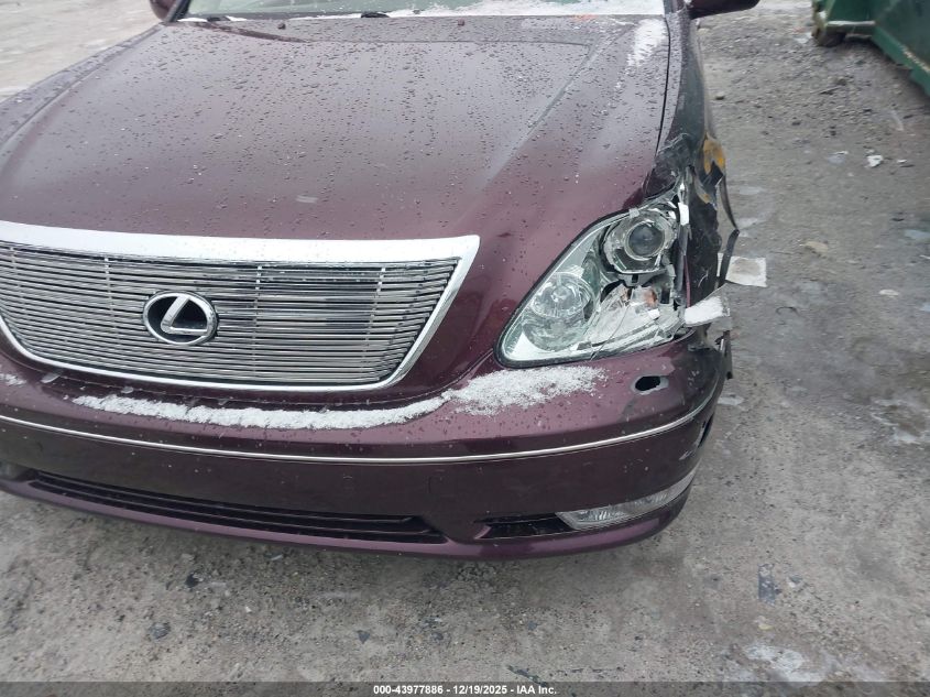 2004 Lexus Ls 430 VIN: JTHBN36F040149214 Lot: 43977886