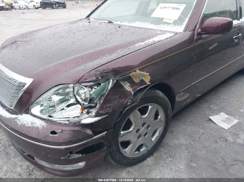 2004 Lexus Ls 430 VIN: JTHBN36F040149214 Lot: 43977886