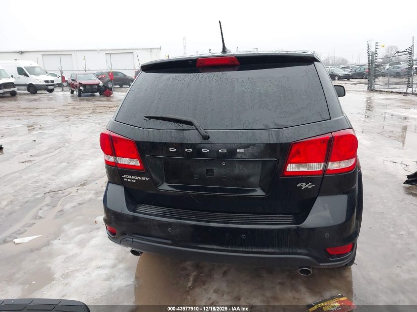 2016 Dodge Journey R/T VIN: 3C4PDDEGXGT168628 Lot: 43977910