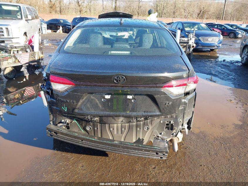 2022 Toyota Corolla Le VIN: 5YFEPMAE2NP376098 Lot: 43977918