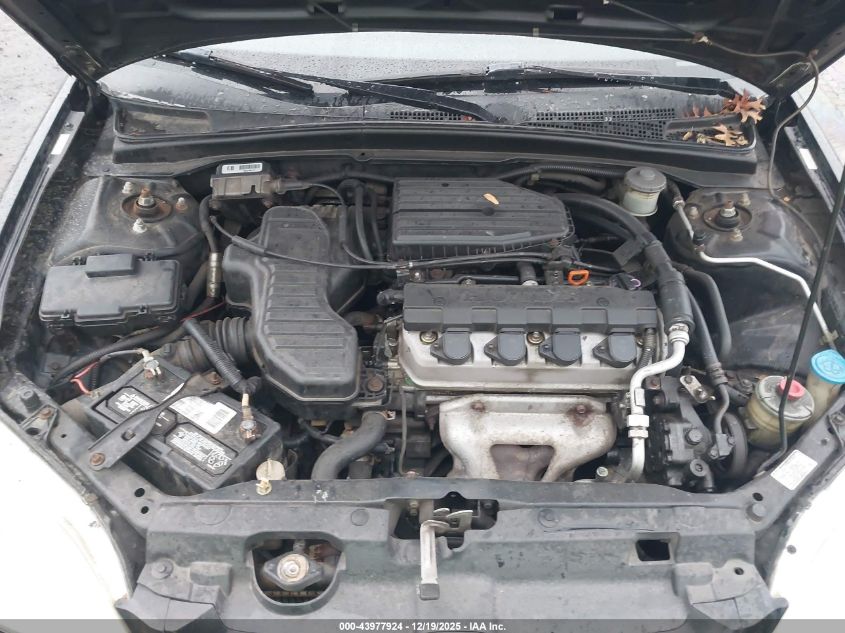 2002 Honda Civic Lx VIN: 1HGEM22522L061450 Lot: 43977924