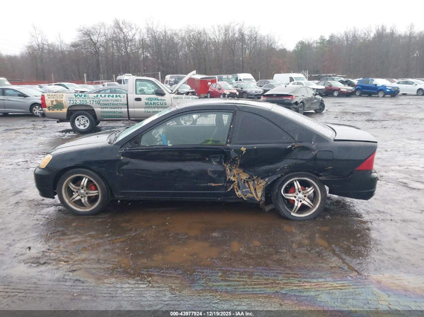 2002 Honda Civic Lx VIN: 1HGEM22522L061450 Lot: 43977924