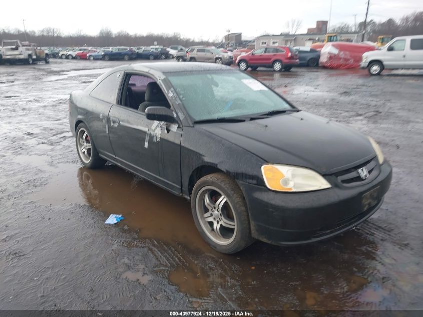 2002 Honda Civic Lx VIN: 1HGEM22522L061450 Lot: 43977924