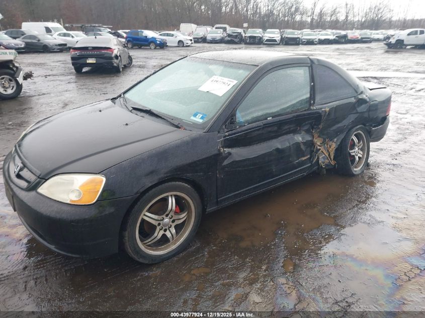 2002 Honda Civic Lx VIN: 1HGEM22522L061450 Lot: 43977924