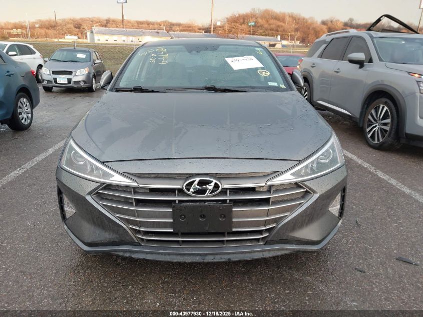 2020 Hyundai Elantra Sel VIN: 5NPD84LF6LH519627 Lot: 43977930