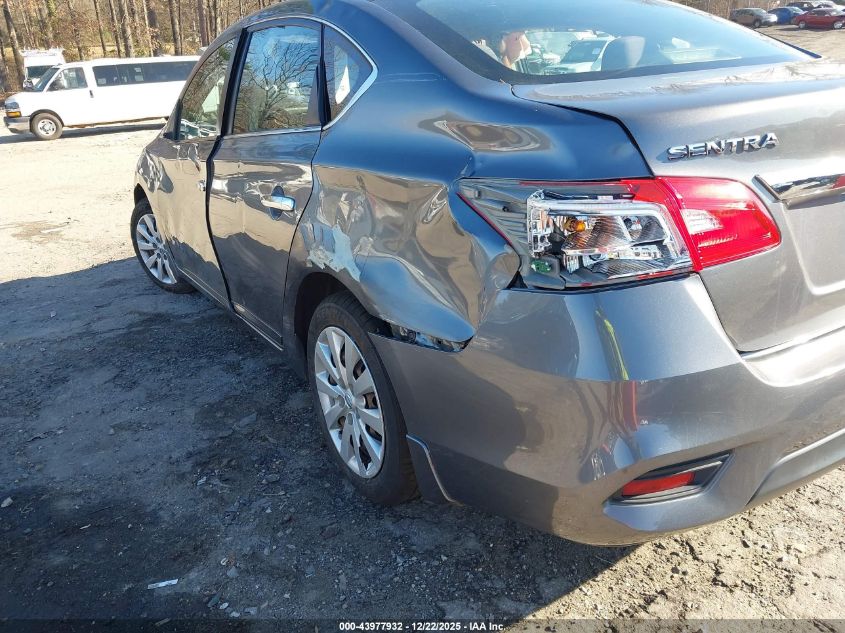 2017 Nissan Sentra S VIN: 3N1AB7AP3HL641695 Lot: 43977932