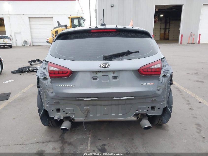 2018 Kia Forte Sx VIN: 3KPFN5A34JE192937 Lot: 43977941