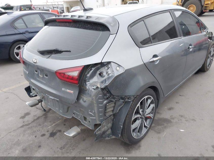 2018 Kia Forte Sx VIN: 3KPFN5A34JE192937 Lot: 43977941