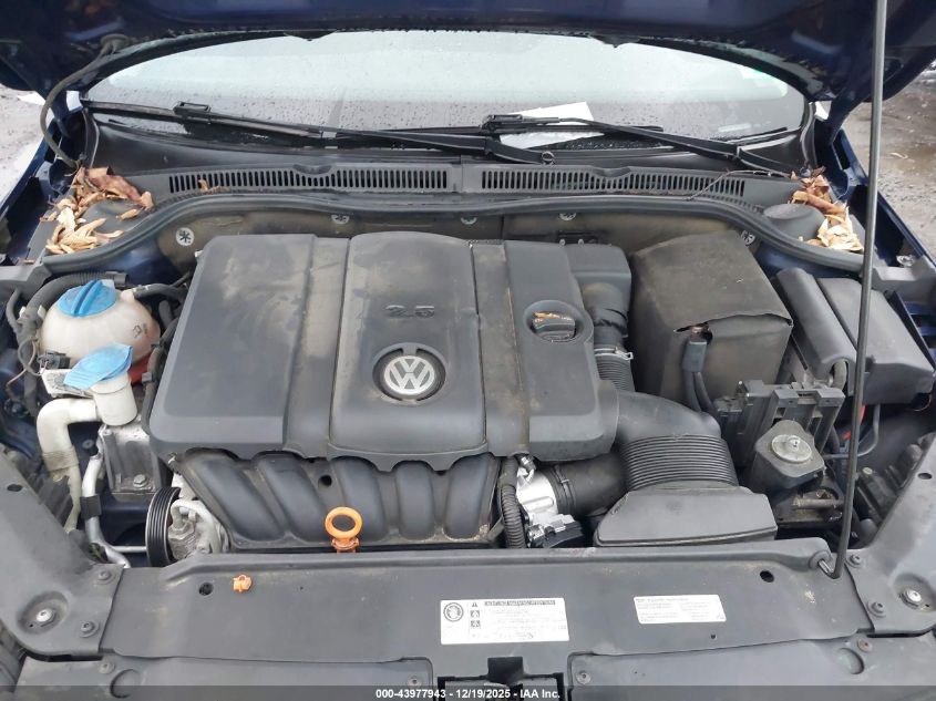 2012 Volkswagen Jetta 2.5L Se VIN: 3VWDP7AJ9CM381178 Lot: 43977943